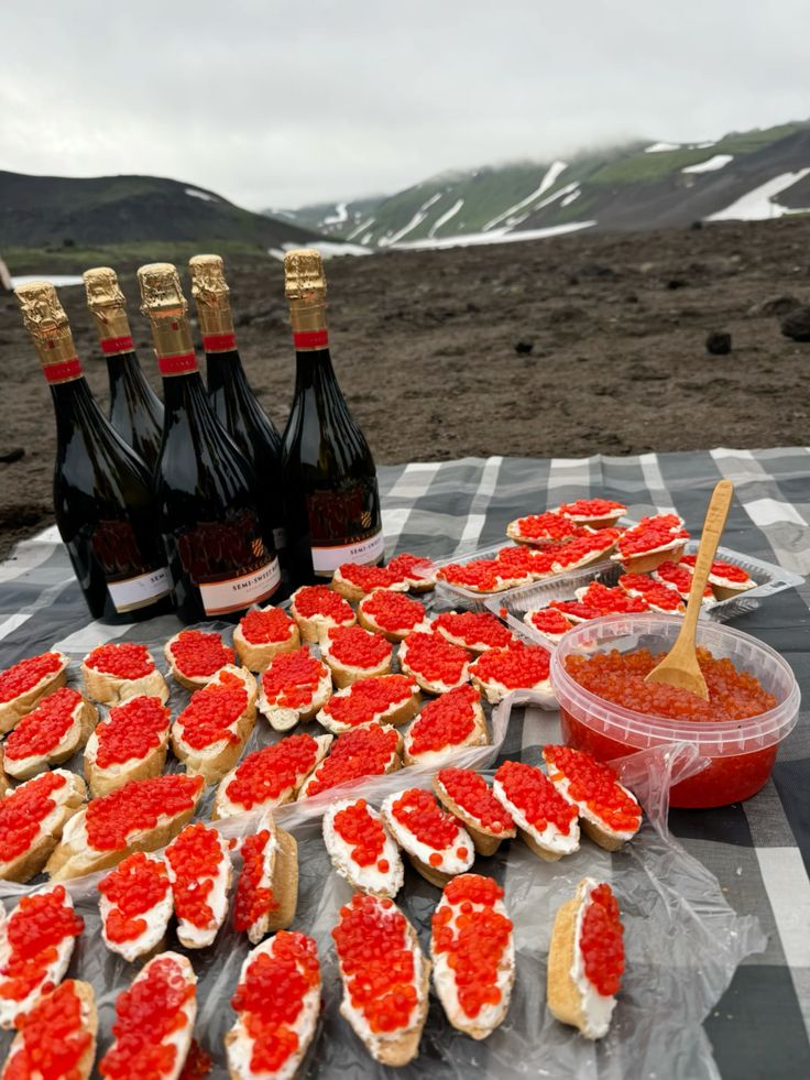 Kamchatka cuisine: crab, caviar, fern